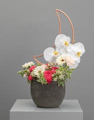 Ramadan Crescent Orchid Vase