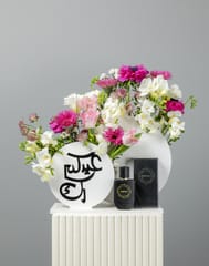 Flower Combo with Rajwan Perfume