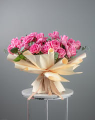 Pink Blossom Rose Bouquet