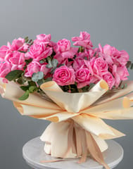 Pink Blossom Rose Bouquet