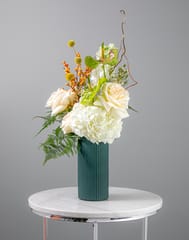 Anthurium Green Vase