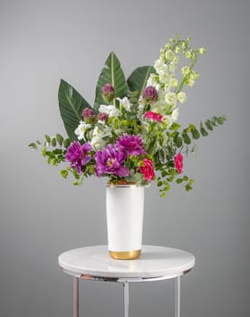 Tulip Purple Vase