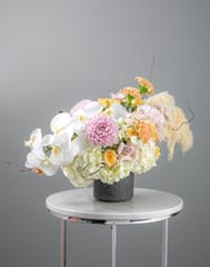 Hydrangea White Vase