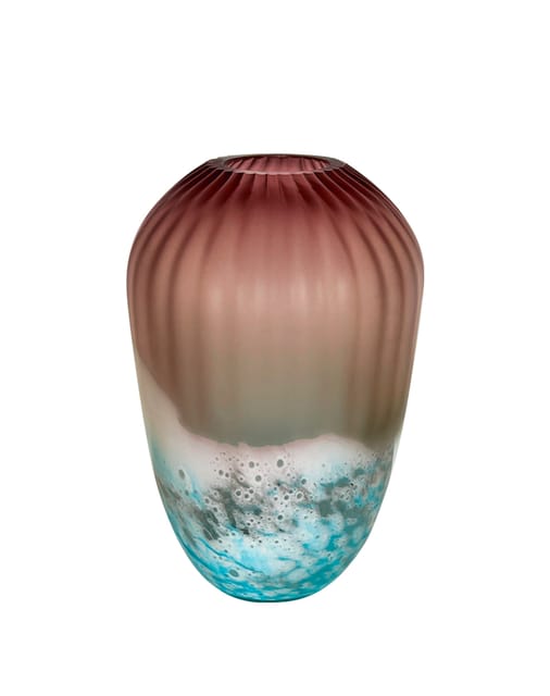 Italian Glass Vase Medium