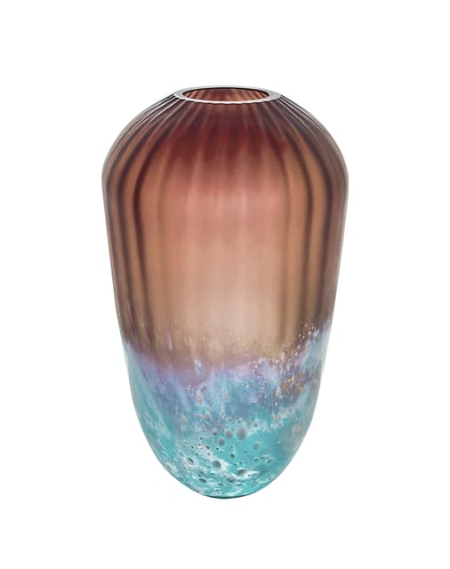Italian Glass Vase Large