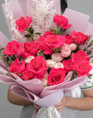 Rose Fuchsia Bouquet
