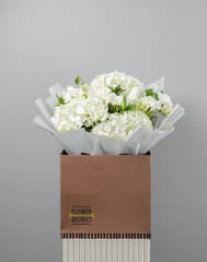 Flowers Bouquets - Hydrangea White