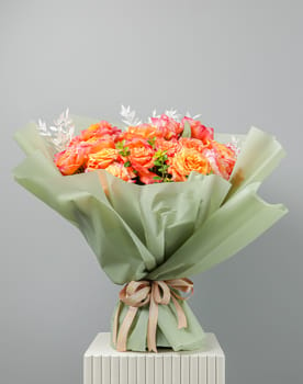Flowers Bouquets - Rose Orange