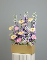 Baby Girl Gift Flower Box