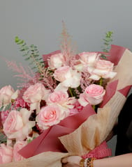 Rose Light Pink Bouquet