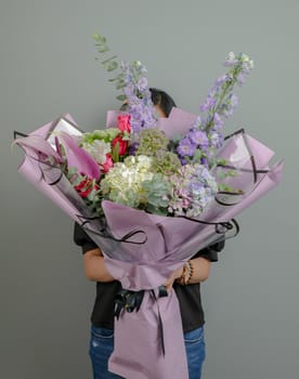 Hydrangea Purple Bouquet