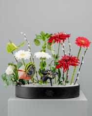 National Day Oval Tray Arrangement
