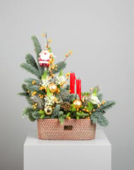 Christmas - Golden Glow Festivity Vase