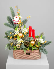 Christmas - Golden Glow Festivity Vase