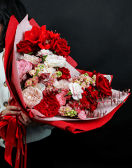 Valentines Day - Heartfelt Petals Bouquet