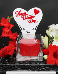 Valentines Day - Amaryllis Cake Tray