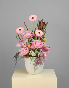 Mother's Day - Gerbera Pink Vase